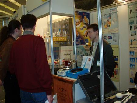 Наш стенд на выставке "Мир биотехнологии 2007"